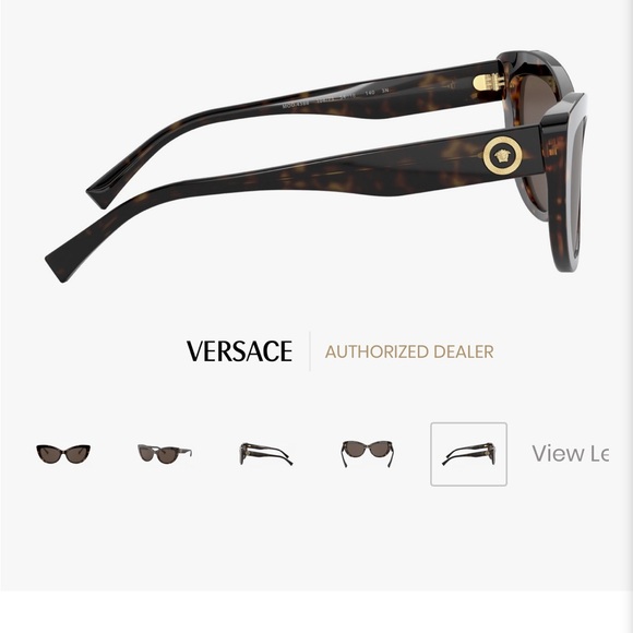 Versace Brown sunglasses VE4388 108/73 54 - Picture 1 of 4